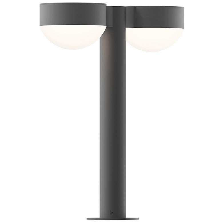 Image 1 Inside Out REALS 16" LED Double Bollard - TG - Plate Caps and Dome