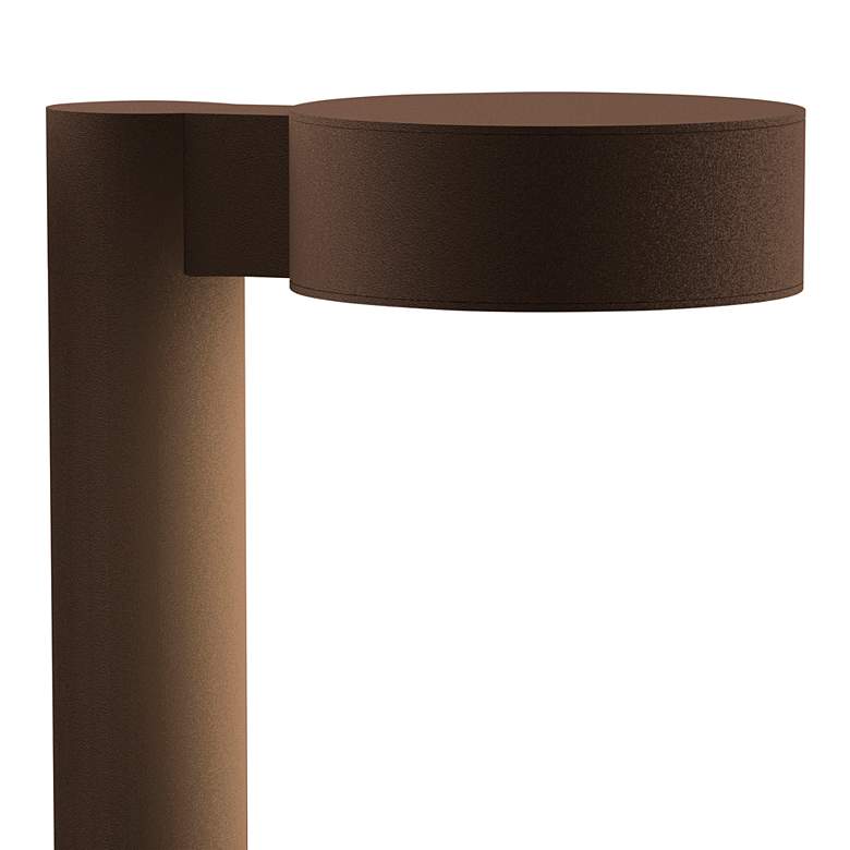 Image 2 Inside Out Reals 22" High Textured Bronze LED Bollard Light more views