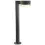 Inside Out REALS 22" LED Bollard - TG - Plate Cap and Clear Cylinder