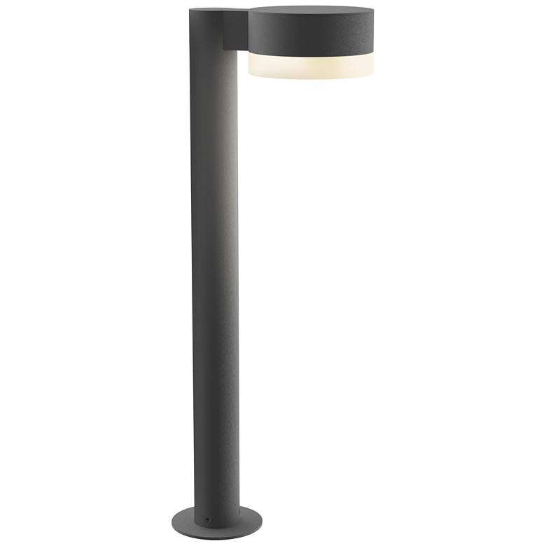 Image 1 Inside Out REALS 22 inch LED Bollard - TG - Plate Cap and White Cylinder