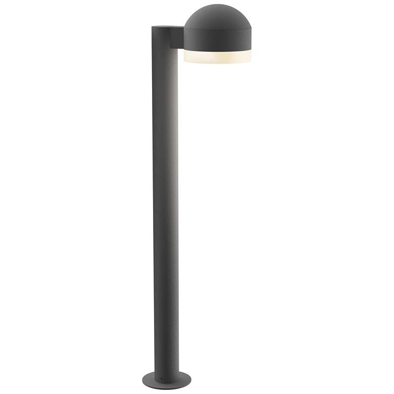 Image 1 Inside Out REALS 28 inch LED Bollard - TG - Dome Cap and White Cylinder