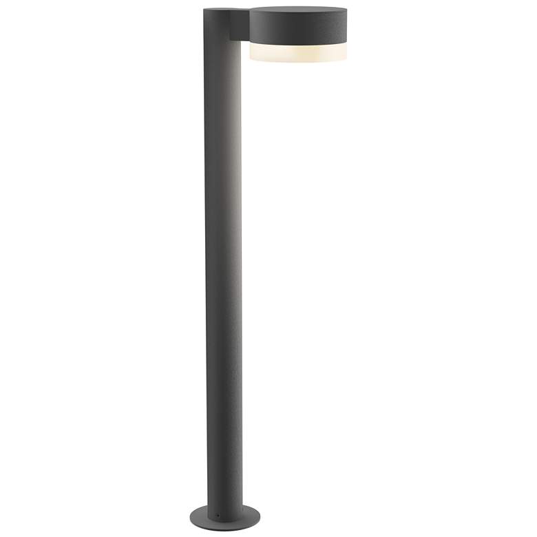 Image 1 Inside Out REALS 28 inch LED Bollard - TG - Plate Cap and White Cylinder