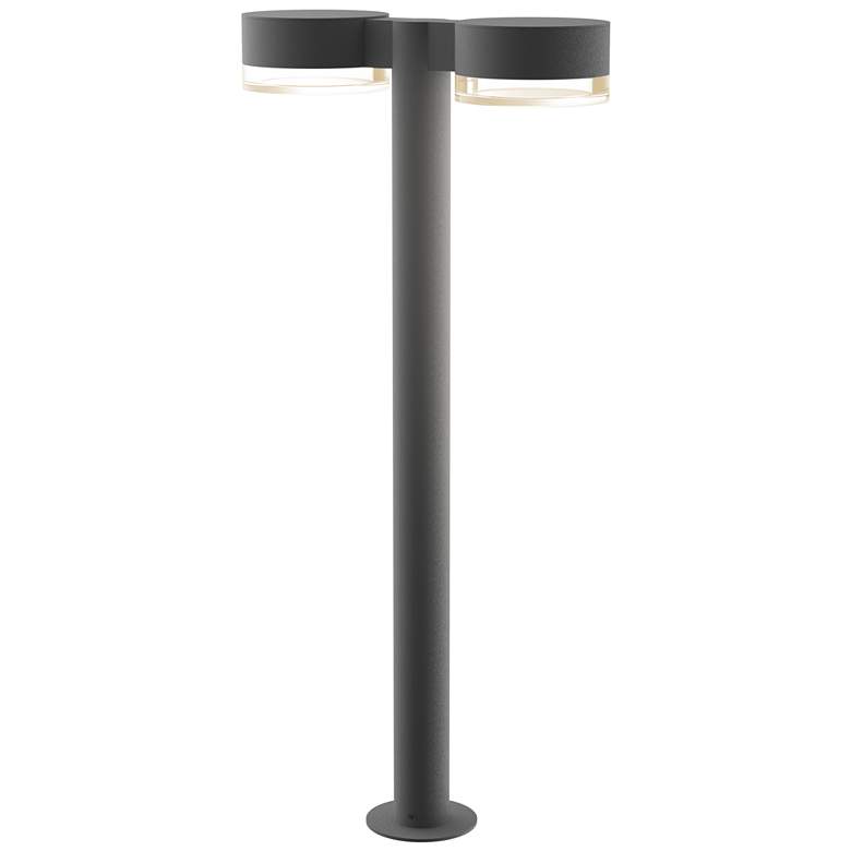 Image 1 Inside Out REALS 28" LED Double Bollard - TG - Plate Caps and Clear Le