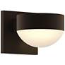 Inside Out REALS 3.25" High Textured Bronze Downlight LED Wall Sconce