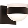 Inside Out REALS 4" High Textured Bronze Up &#38; Down LED Wall Sconce