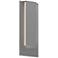 Inside Out Reveal Tall 19" High Textured Gray LED Wall Sconce