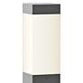 Inside Out Square Column 28"H Textured Gray LED Bollard