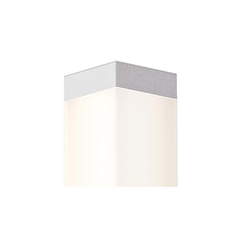 Image 2 Inside Out Square Column™ 19 1/2" High White LED Wall Light more views