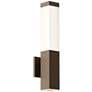 Inside Out Square Column&trade; 19 1/2"H Bronze LED Wall Light