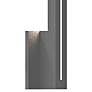 Inside Out Stripe&trade; 24" High Gray LED Outdoor Wall Light