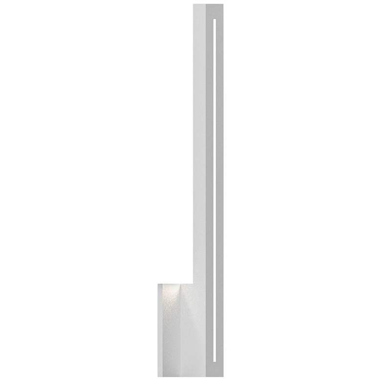 Image 1 Inside Out Stripe&trade; 24 inch High White LED Outdoor Wall Light