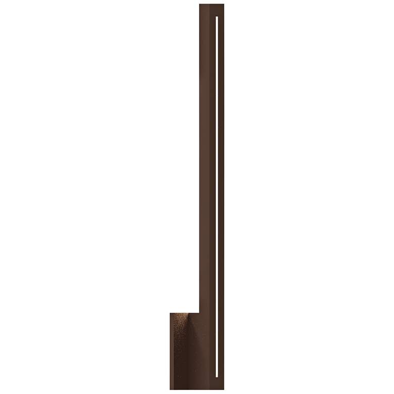 Image 1 Inside Out Stripe&trade; 30 inch High Bronze LED Outdoor Wall Light