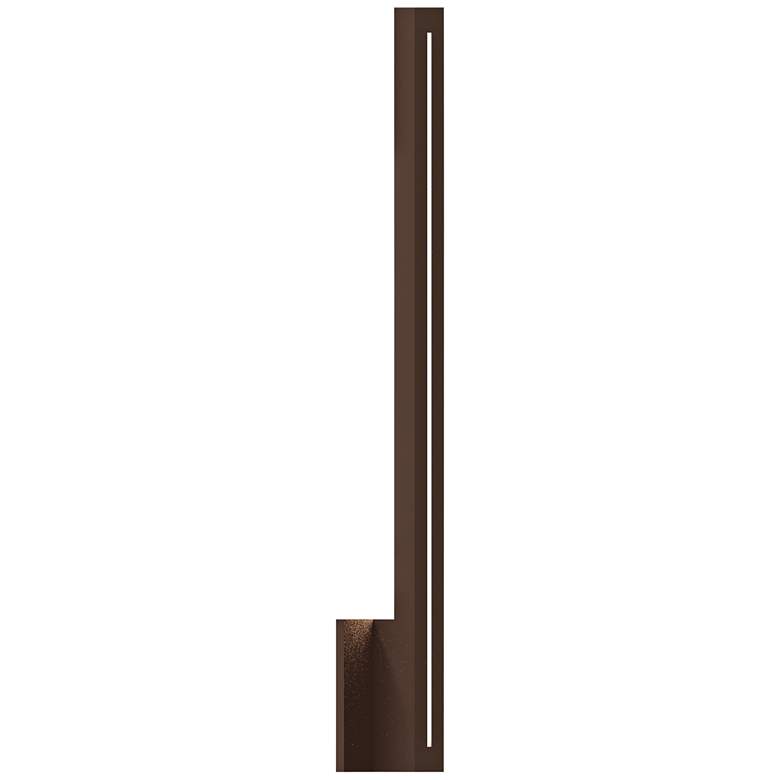 Image 1 Inside Out Stripe™ 30" High Bronze LED Outdoor Wall Light
