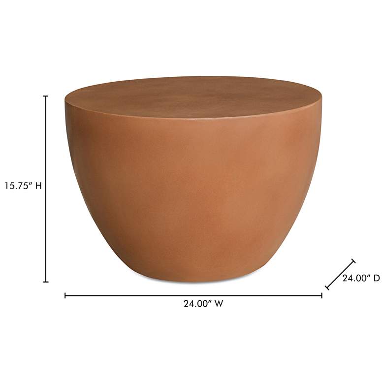 Image 5 Insitu Side Table Terracotta more views
