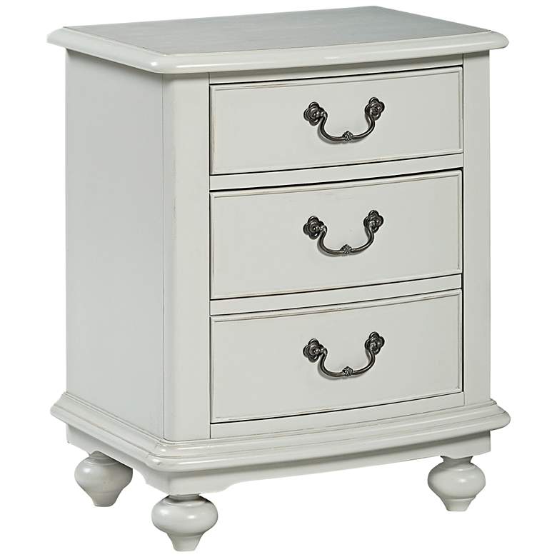 Image 1 Inspirations 23 inch Wide Morning Mist 2-Drawer Nightstand