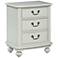 Inspirations 23" Wide Morning Mist 2-Drawer Nightstand