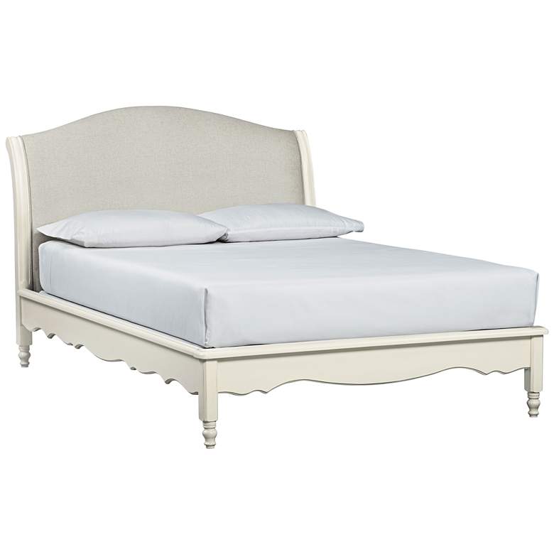 Image 1 Inspirations Avalon Seashell White Full Platform Bed