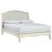 Inspirations Avalon Seashell White Full Platform Bed