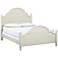 Inspirations Westport Seashell White Low Poster Bed