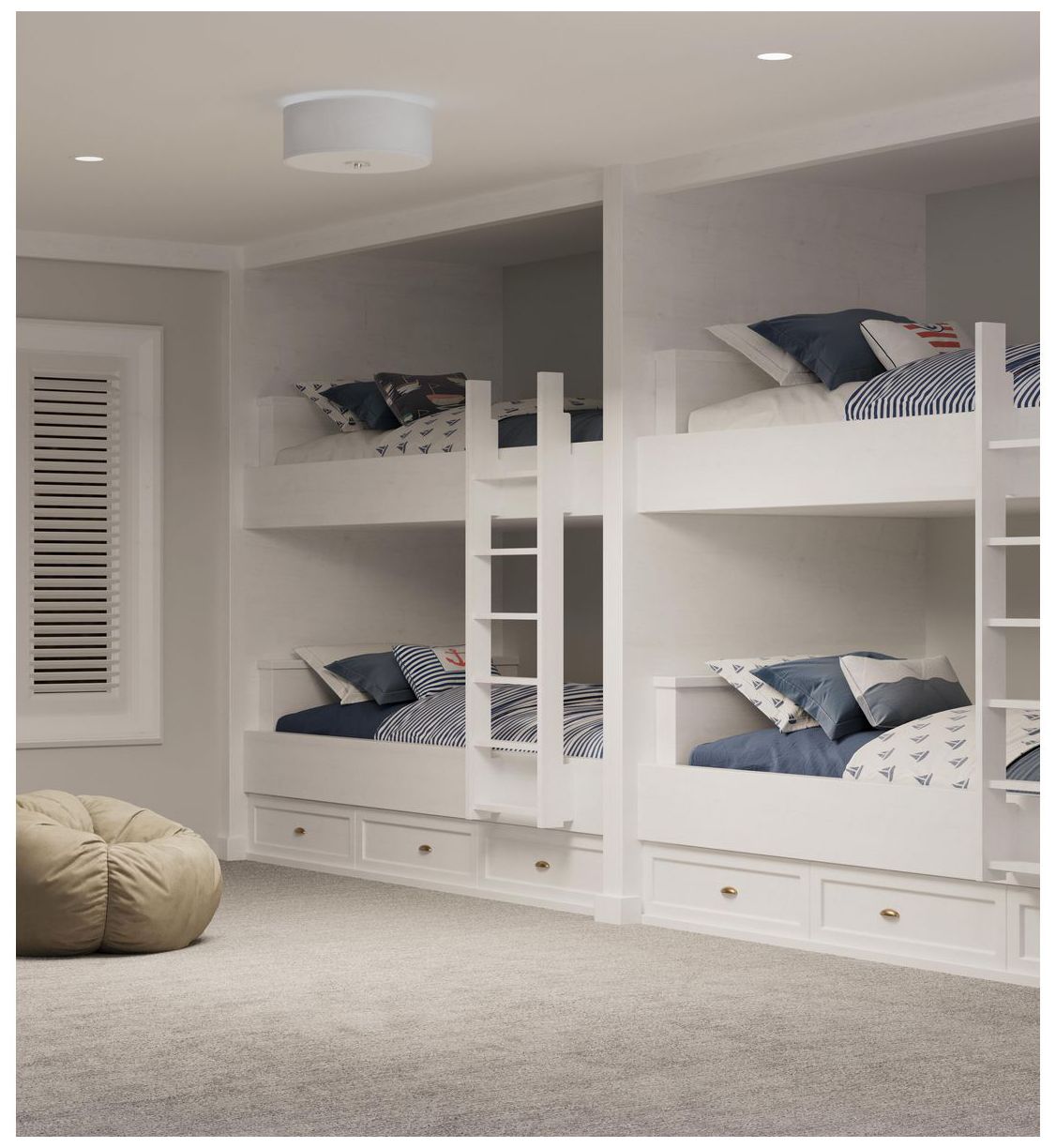 Image 3 Inspire Collection 13" Two-Light Flush Mount more views