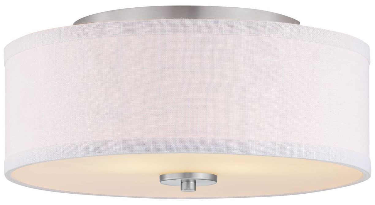 Image 5 Inspire Collection 13" Two-Light Flush Mount more views