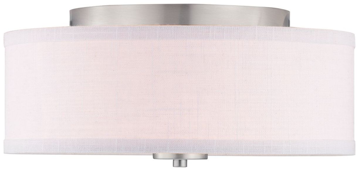Image 7 Inspire Collection 13" Two-Light Flush Mount more views