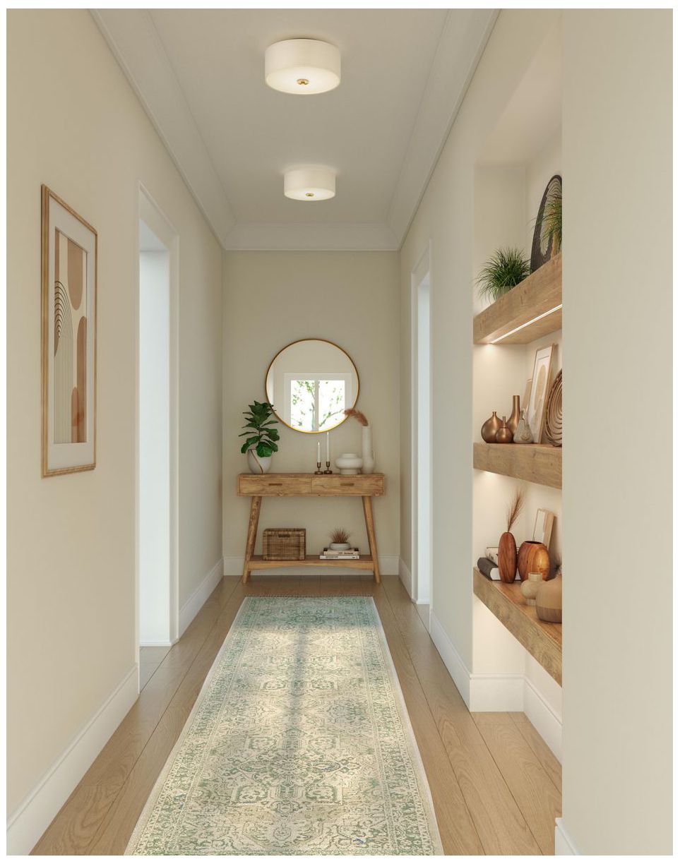 Image 2 Inspire Collection 13" Two-Light Flush Mount more views