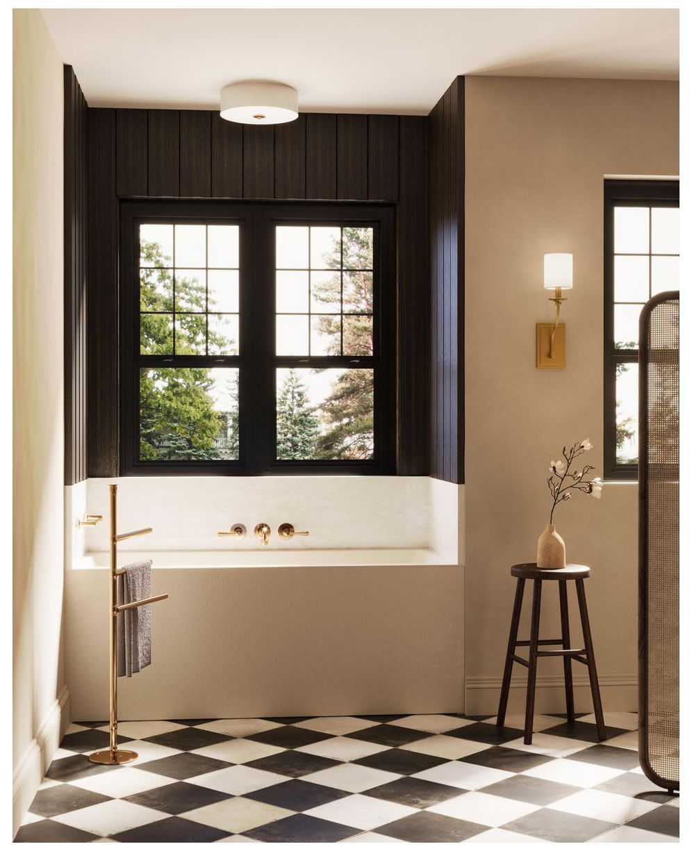 Image 3 Inspire Collection 13" Two-Light Flush Mount more views