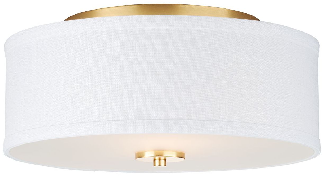 Image 5 Inspire Collection 13" Two-Light Flush Mount more views
