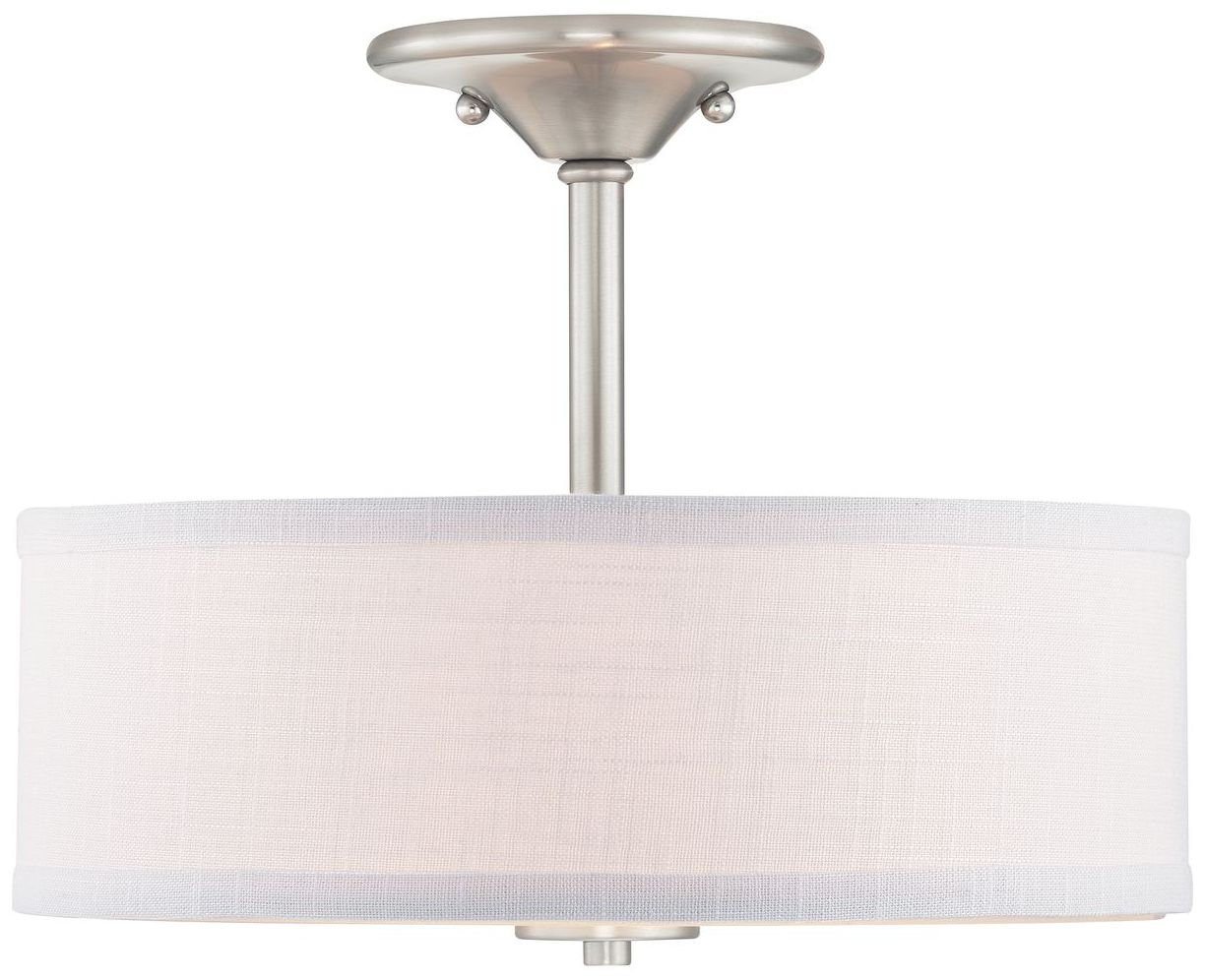 Inspire Collection 13" Two-Light Semi-Flush