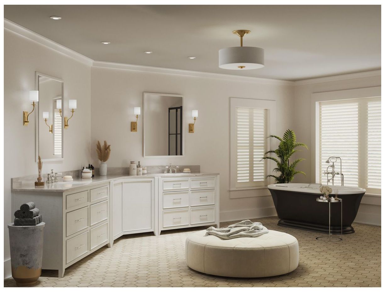 Image 3 Inspire Collection 13" Two-Light Semi-Flush more views