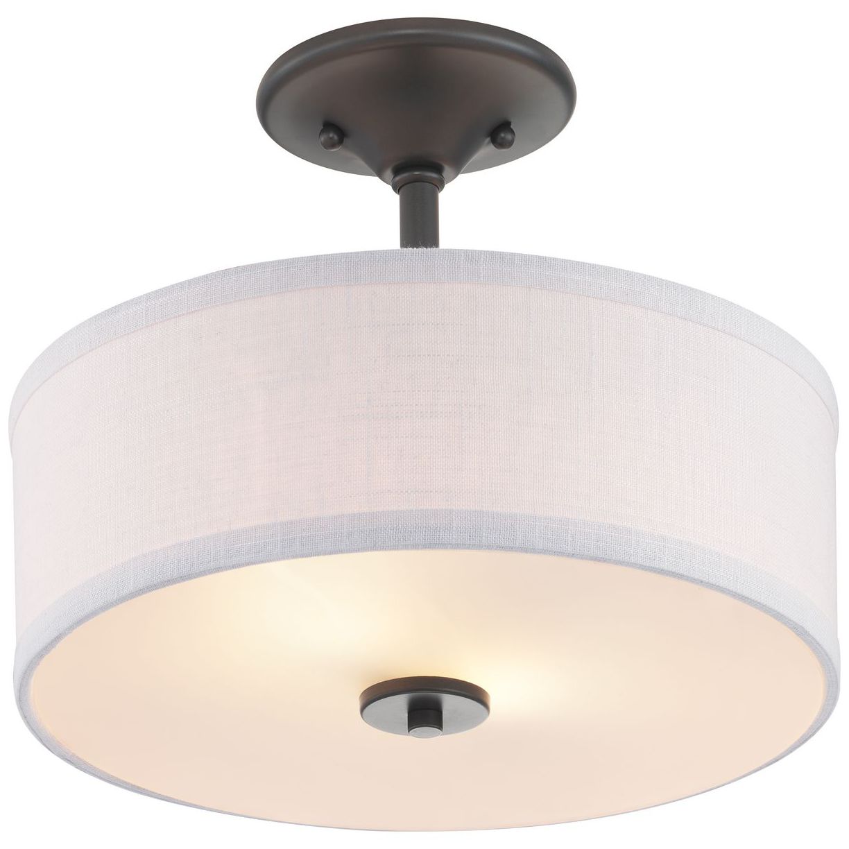 Image 5 Inspire Collection 13" Two-Light Semi-Flush more views
