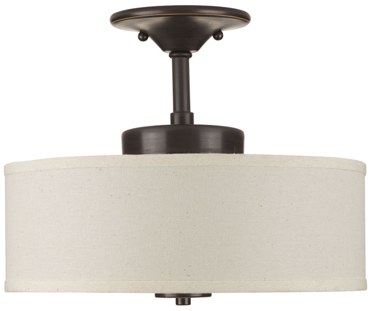 Image 6 Inspire Collection One-Light 13" LED Semi-Flush Mount more views