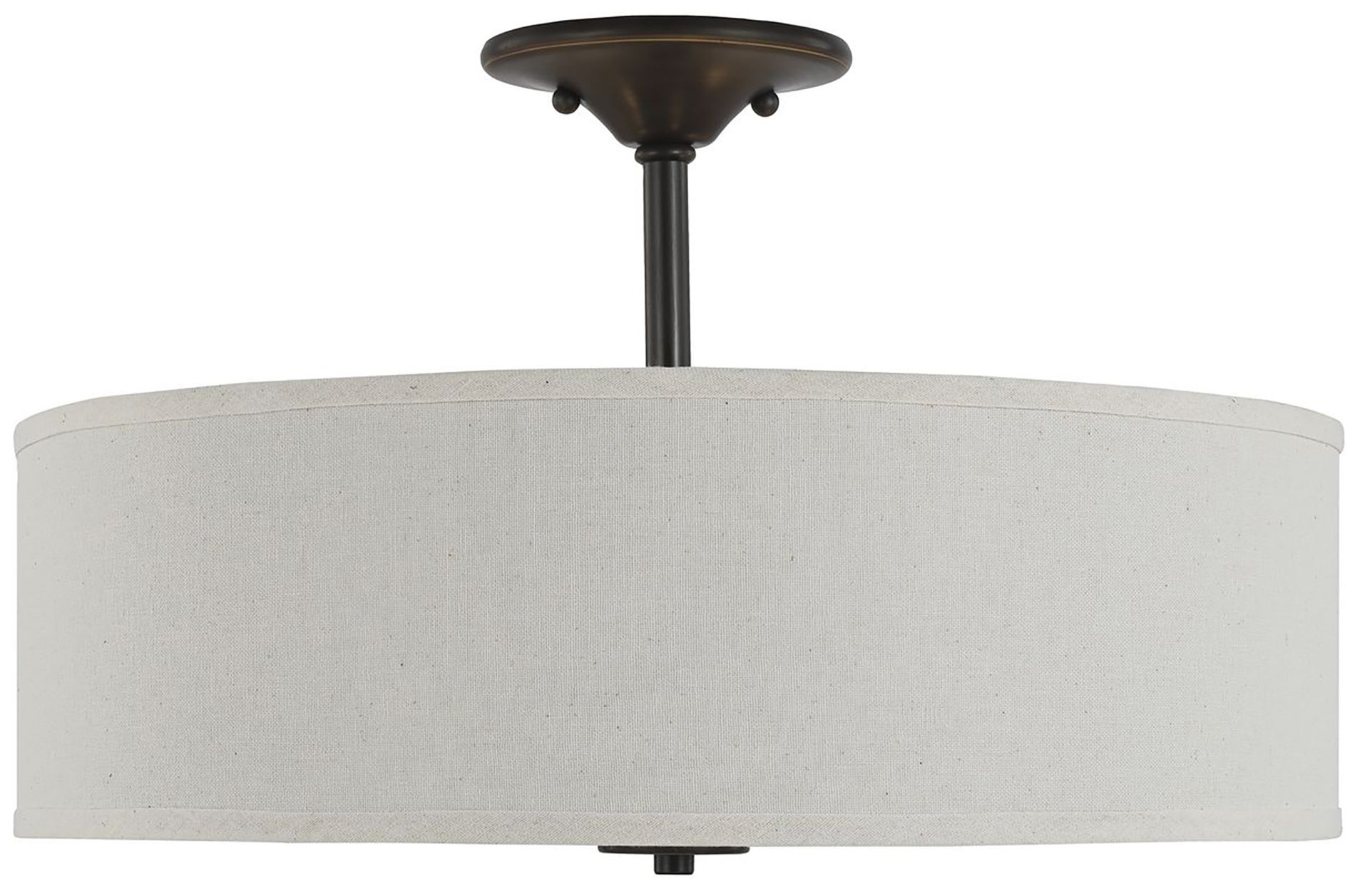 Image 6 Inspire Collection Three-Light 18" Semi-Flush Mount P350168 more views