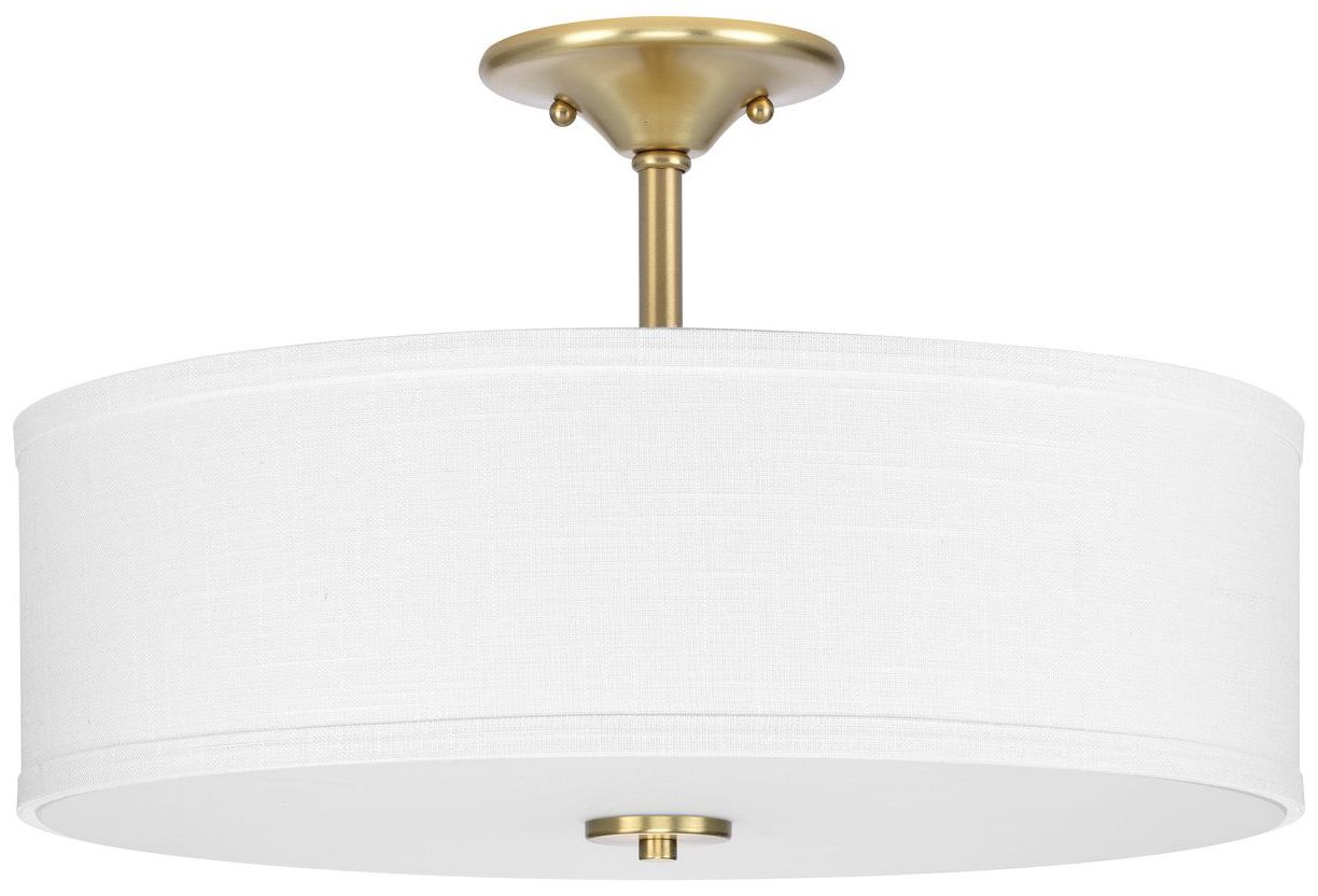Inspire Collection Three-Light 18" Semi-Flush Mount P350167