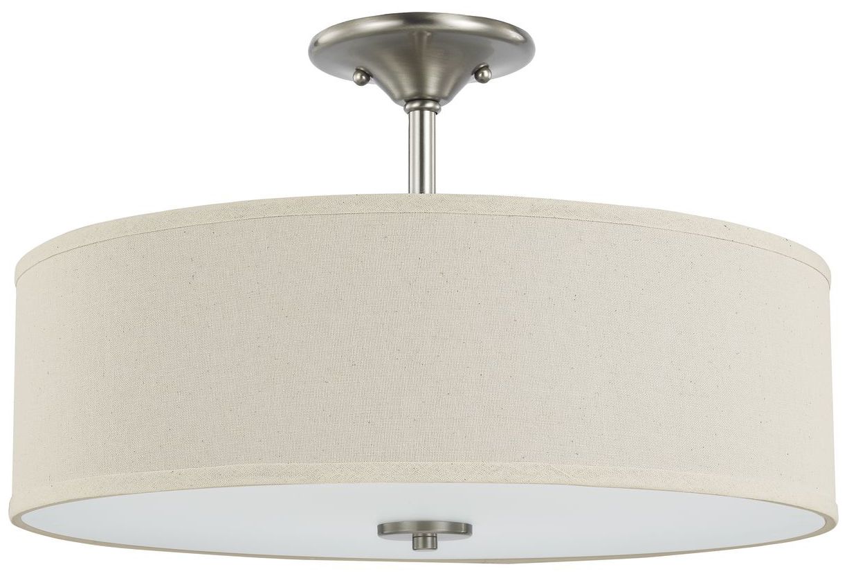 Inspire Collection Three-Light 18" Semi-Flush Mount P350168