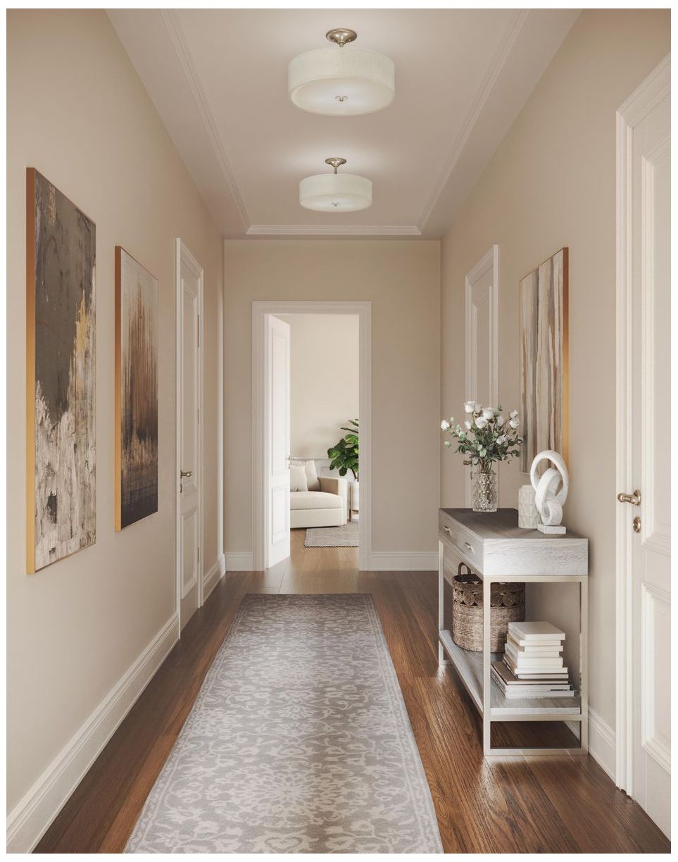 Image 2 Inspire Collection Three-Light 18" Semi-Flush Mount P350168 more views