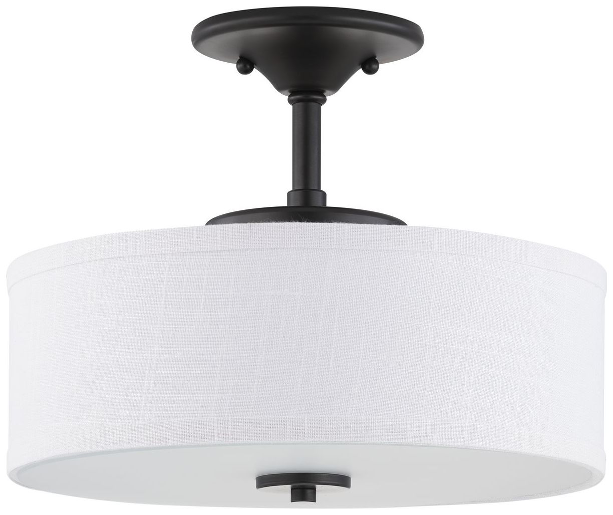 Inspire LED Collection 13" LED Semi-Flush