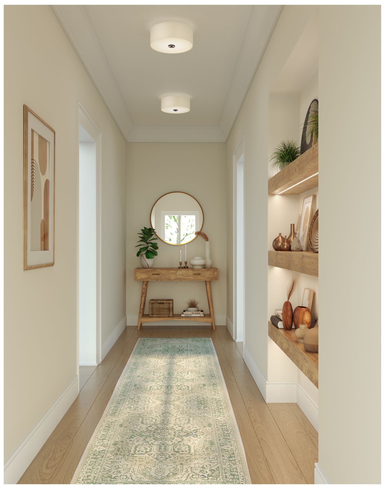 Image 3 Inspire LED Collection 13" LED Semi-Flush more views