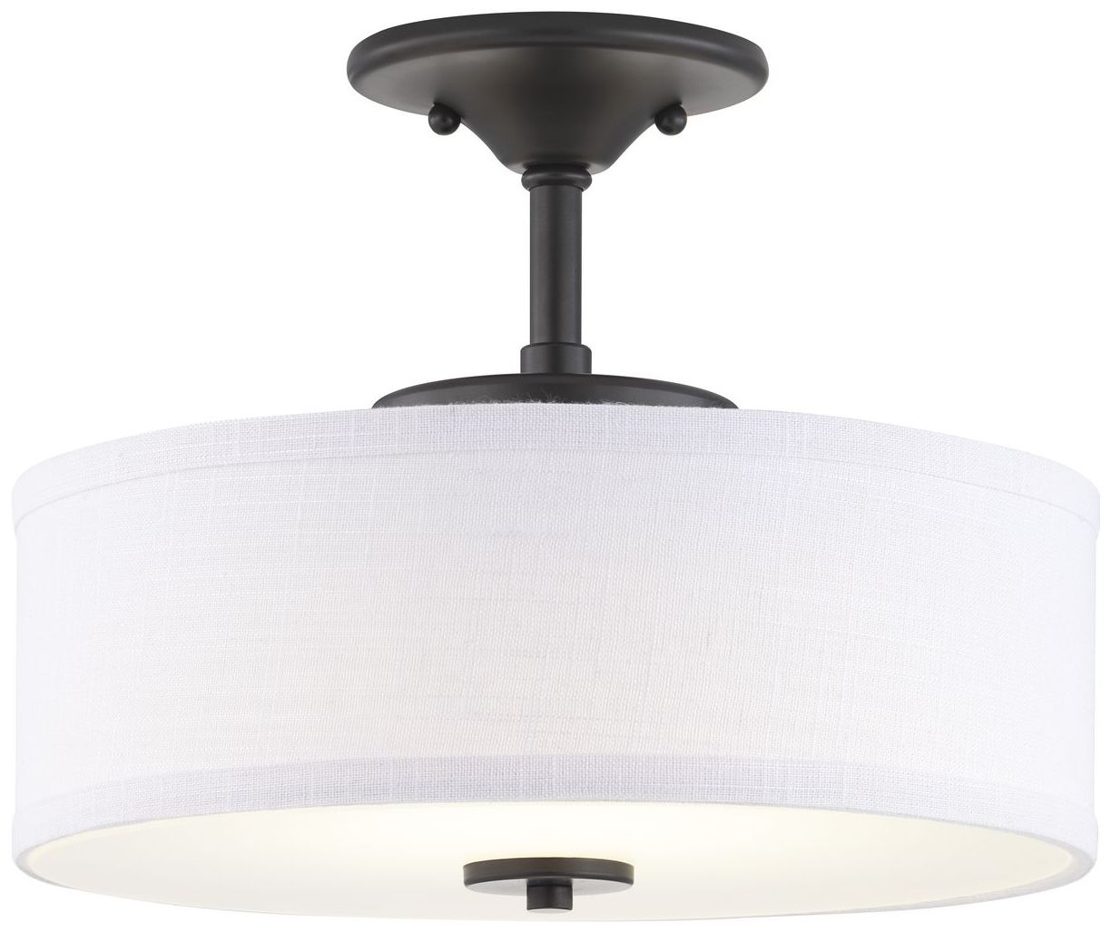 Inspire LED Collection 13" LED Semi-Flush