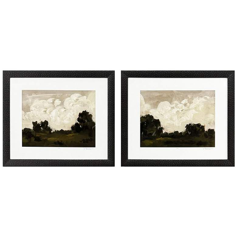 Image 1 Inspired Landscape II 24"W x 20"H Framed Wall Art Set of 2
