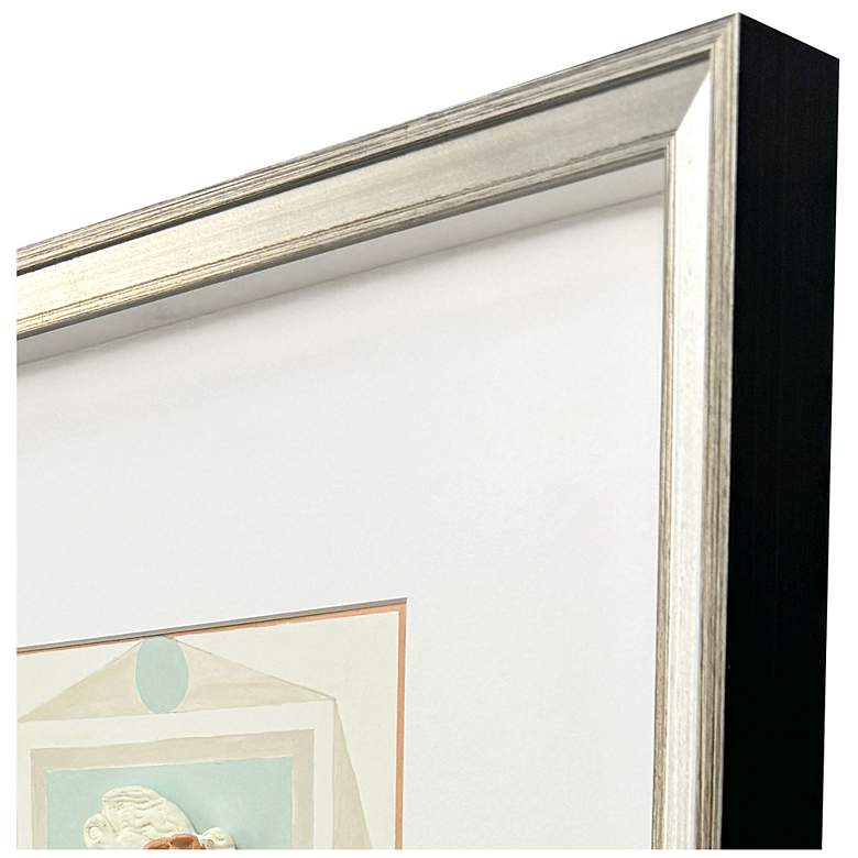 Image 3 Intaglio Busts 18"W x 18"H Framed Art Set of 2 more views