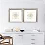 4_Intaglio Busts 18"W x 18"H Framed Art Set of 2 more views