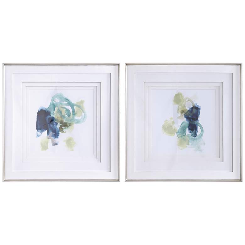Image 2 Integral Motion 32 inch Square 2-Piece Framed Wall Art Set