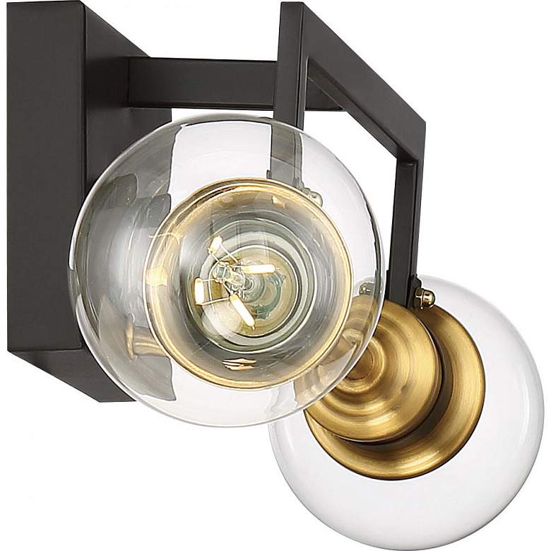 Image 4 Intention; 2 Light; Vanity; Warm Brass and Black Finish more views