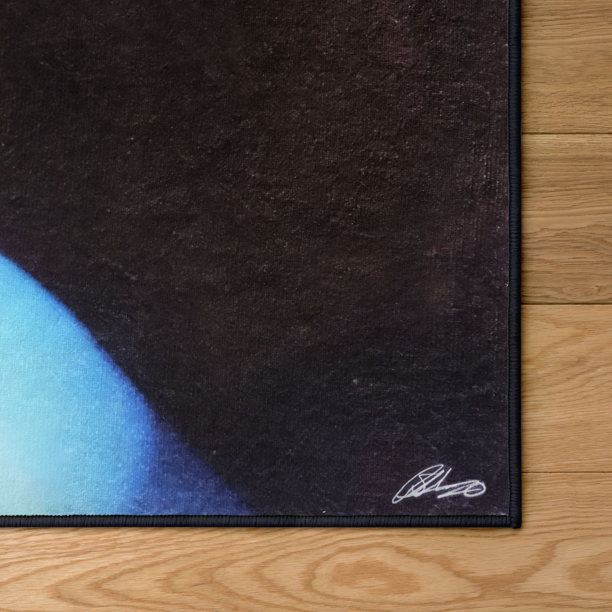 Image 4 Interlocking V 8'x10'Hand Washable Abstract Power-loomed Art Area Rug more views