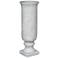 Interlude 29 1/2" High Light Stone Concrete Vase