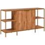 2_International Lux 60 1/2"W Sindori Mango Entertain Credenza