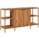 International Lux 60 1/2"W Sindori Mango Entertain Credenza