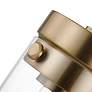 4_Intersection; 4 Light; Vanity; Burnished Brass with Clear Glass more views